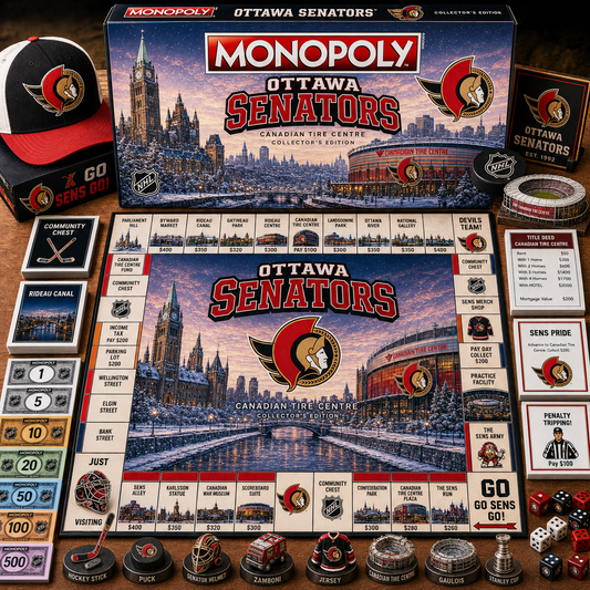 Premium NHL OTT Legacy Monopoly Collector’s Edition Board Game V2 NMD 150826 TTV
