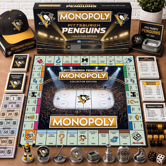 Premium NHL PP Monopoly Collector’s Edition Board Game