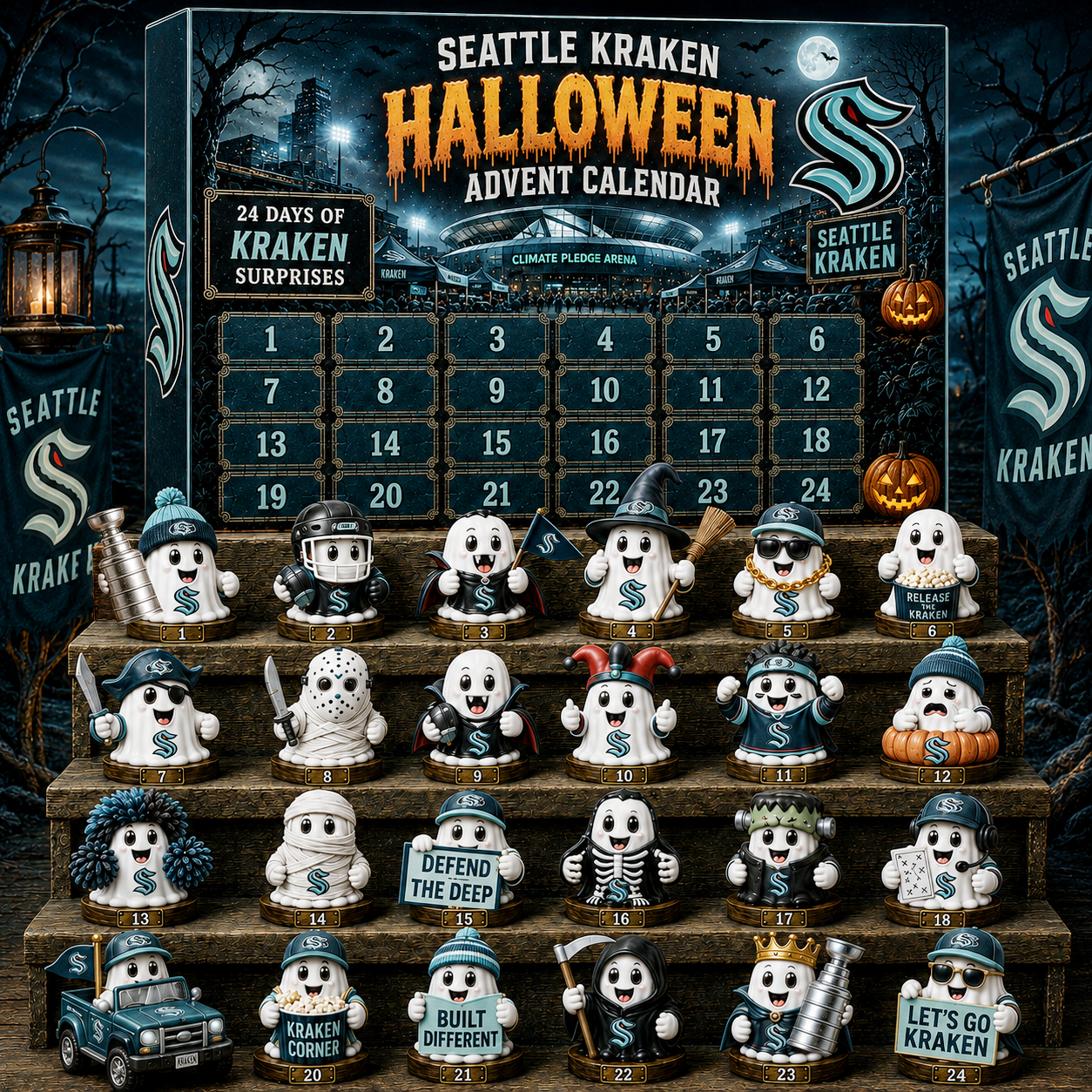 Premium NHL SK Halloween Advent Calendar 2026