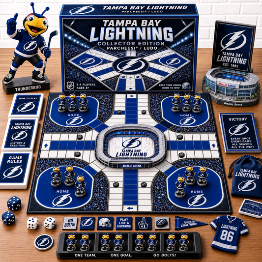 Premium NHL TBL Collector’s Edition Parcheesi Board Game