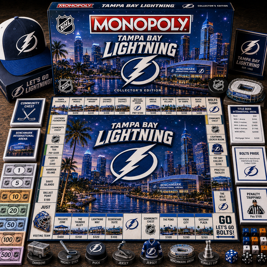 Premium NHL TBL Legacy Monopoly Collector’s Edition Board Game V2 NMD 150826 TTV