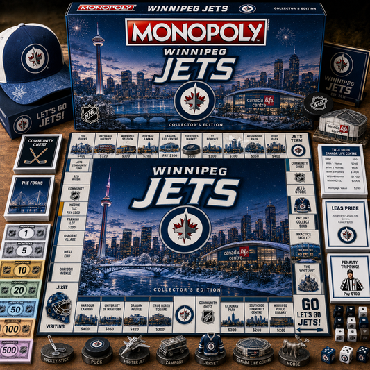 Premium NHL VPG Legacy Monopoly Collector’s Edition Board Game V2 NMD 150826 TTV