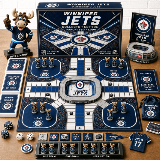Premium NHL WJ Collector’s Edition Parcheesi Board Game