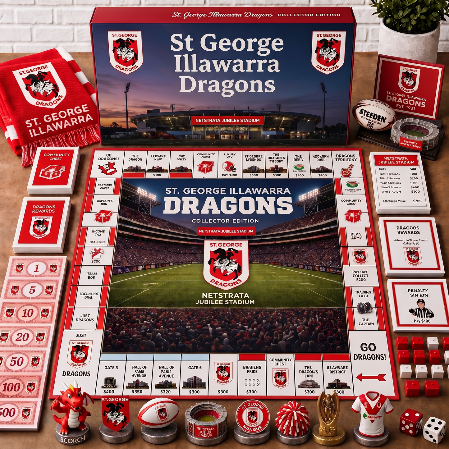 Premium NRL SGID Collector’s Edition Board Game