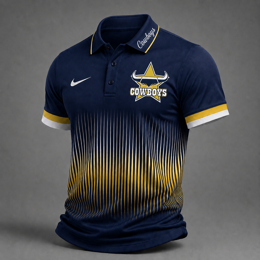 Premium NRL x NQL Performance Polo Shirt
