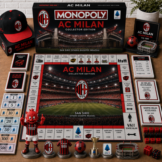 Premium Serie A ACM Monopoly Collector’s Edition Board Game