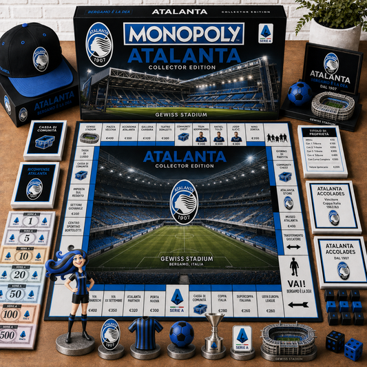 Premium Serie A ATA Monopoly Collector’s Edition Board Game