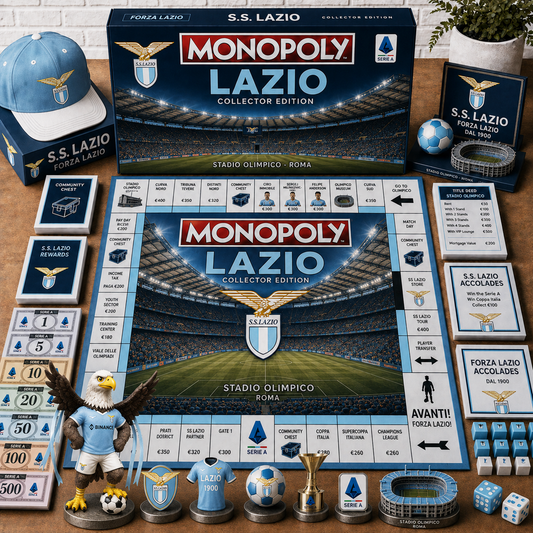 Premium Serie A LAZ Monopoly Collector’s Edition Board Game