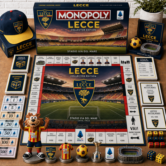 Premium Serie A LEC Monopoly Collector’s Edition Board Game