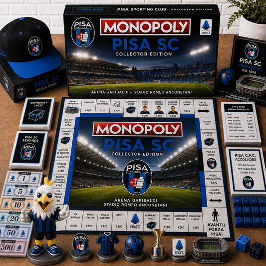 Premium Serie A PIS Monopoly Collector’s Edition Board Game