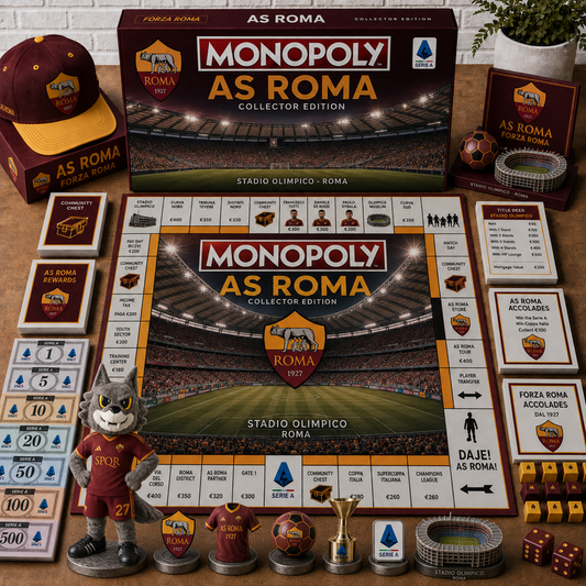 Premium Serie A ROM Monopoly Collector’s Edition Board Game