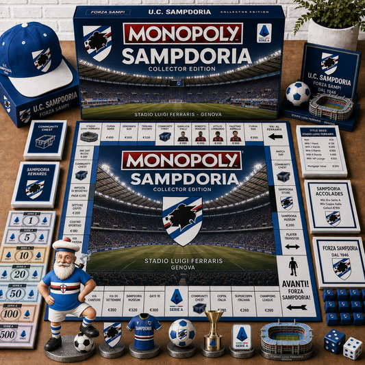 Premium Serie A SAM Monopoly Collector’s Edition Board Game
