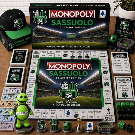 Premium Serie A SAS Monopoly Collector’s Edition Board Game
