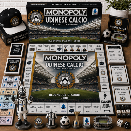 Premium Serie A UDI Monopoly Collector’s Edition Board Game