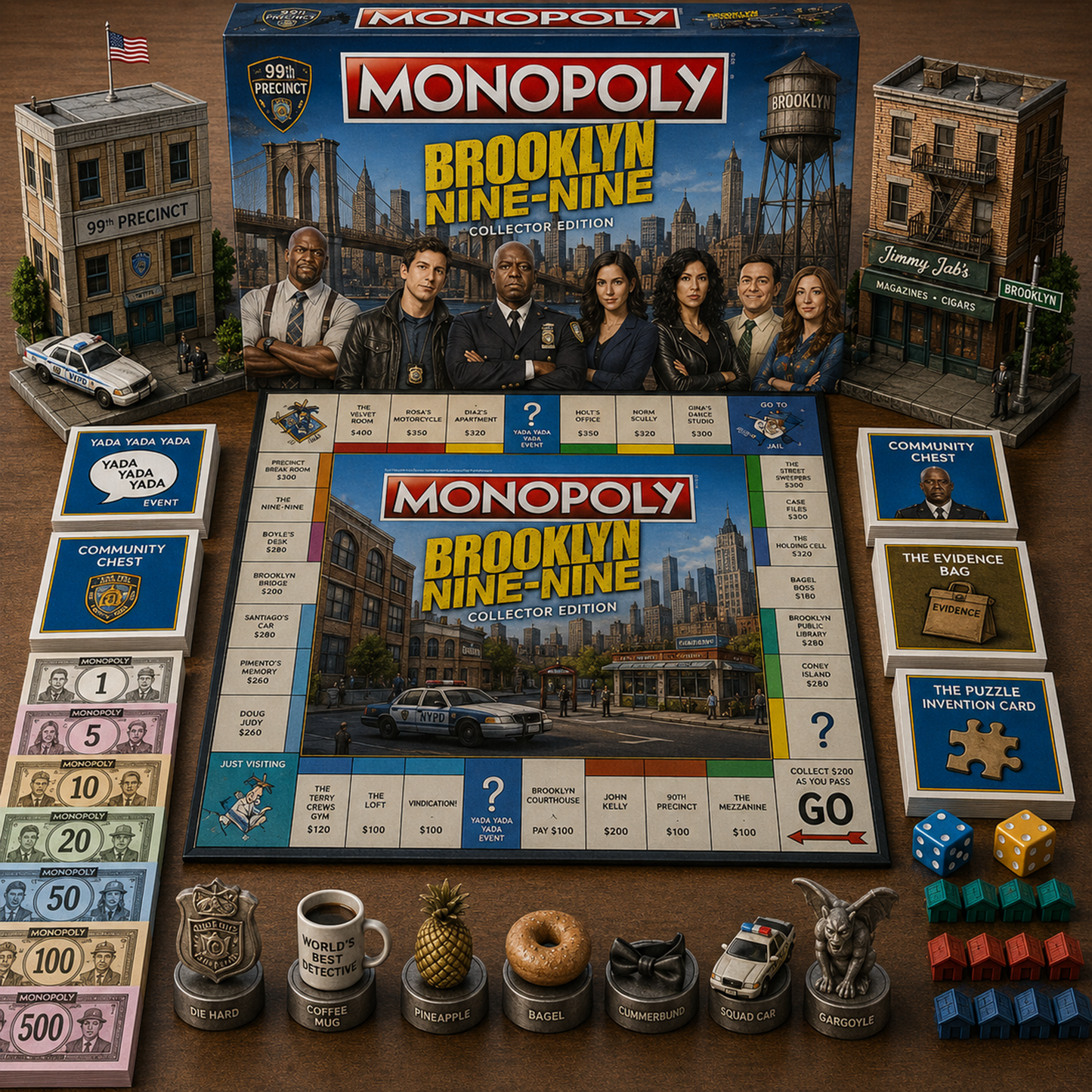 Premium Sitcom BNN Monopoly Collector’s Edition Board Game