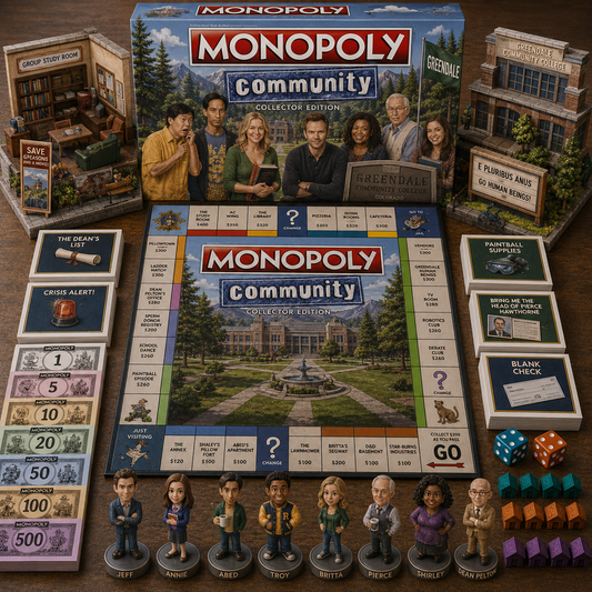 Premium Sitcom COM Monopoly Collector’s Edition Board Game