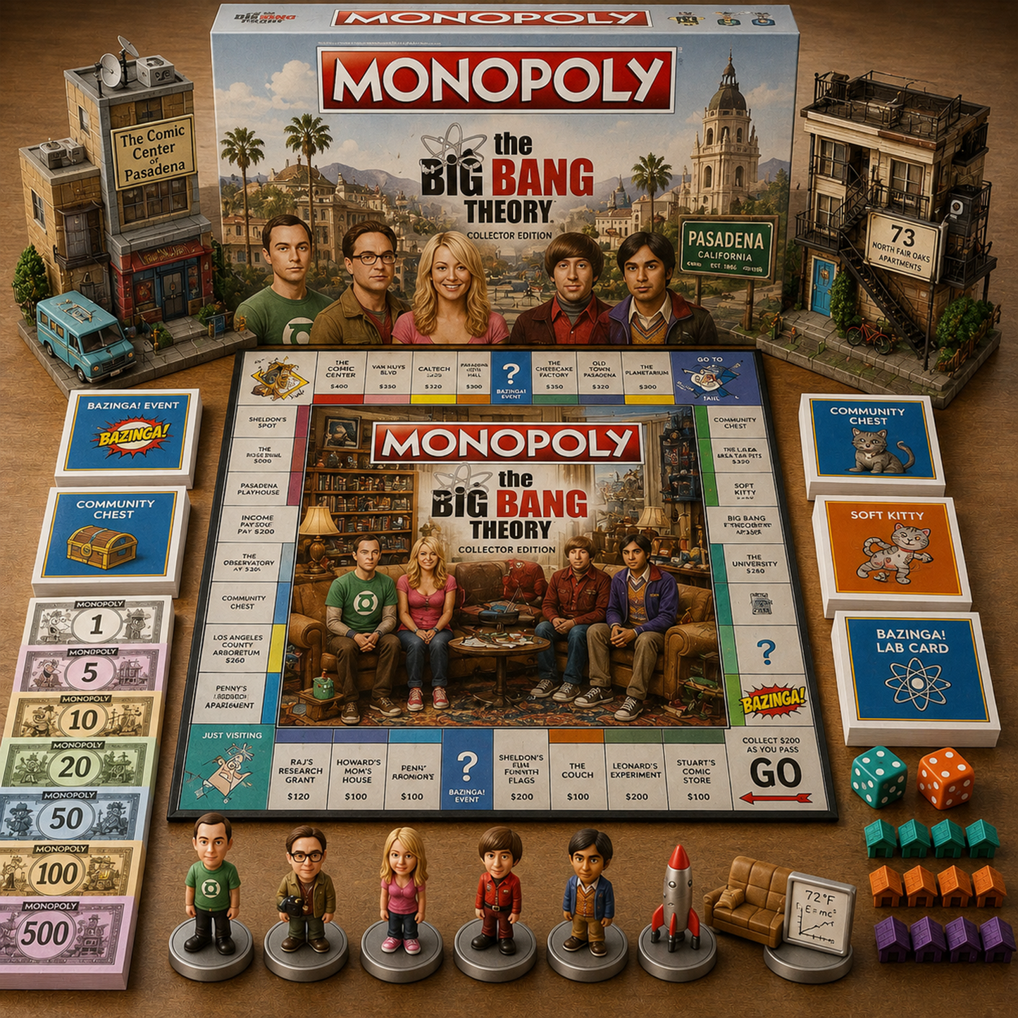 Premium Sitcom TBB Monopoly Collector’s Edition Board Game