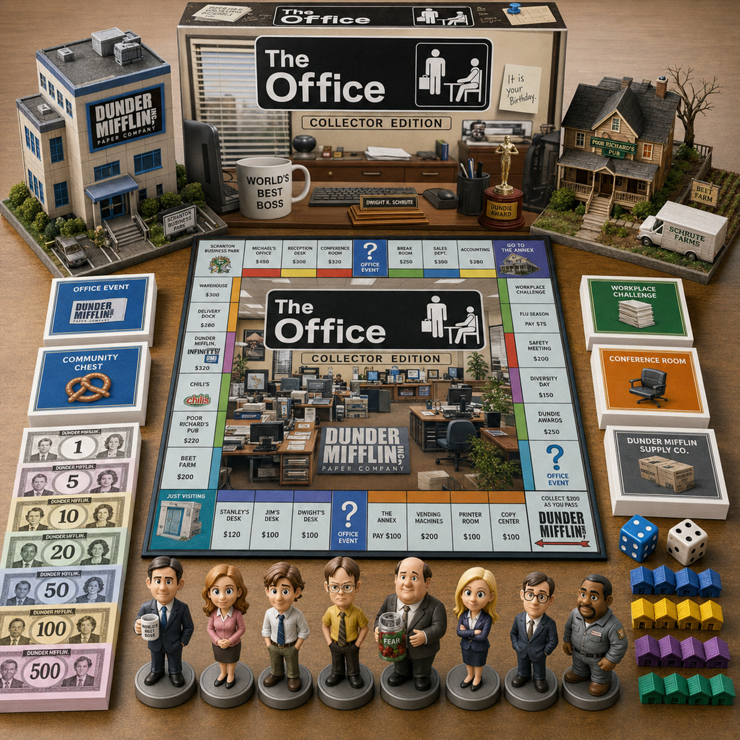 Premium Sitcom TO Monopoly Collector’s Edition Board Game
