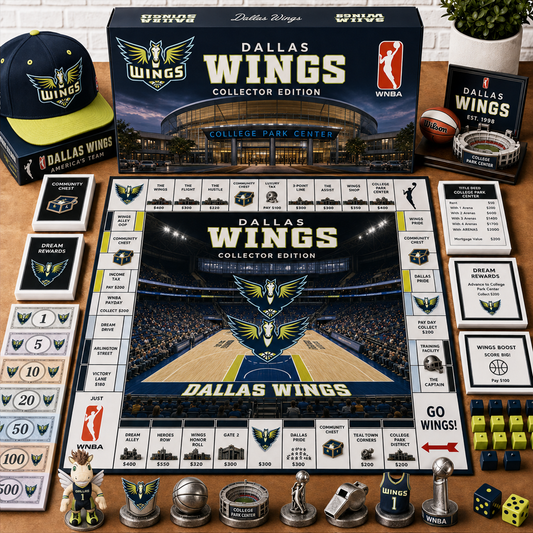 Premium WNBA DW Monopoly Collector’s Edition Board Game