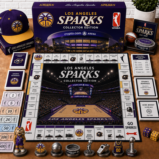 Premium WNBA LAS Monopoly Collector’s Edition Board Game