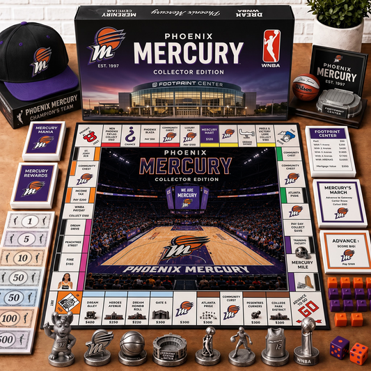 Premium WNBA PM Monopoly Collector’s Edition Board Game