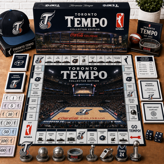 Premium WNBA TT Monopoly Collector’s Edition Board Game