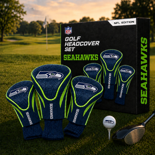 SEA Team Golf NFL 3-Pack Contour Sock Headcovers