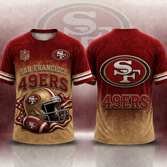 SF X NFL Premium Victory Series 3D T-Shirt 2107