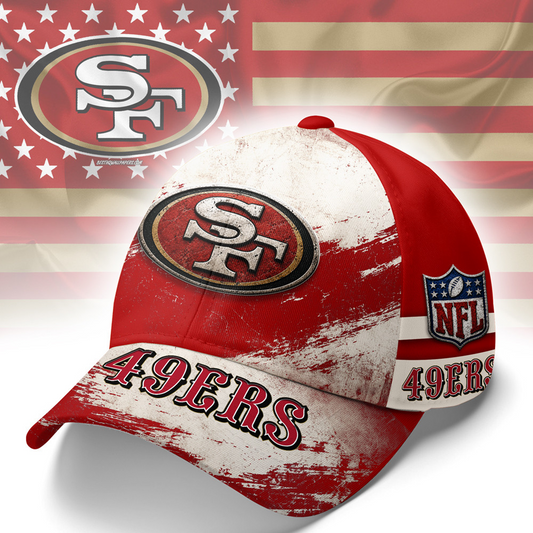 SF x NFL Grunge Style Team Premium Cap 0207