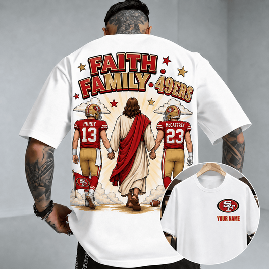 SF49 - Faith - Family Premium Classic T-shirt