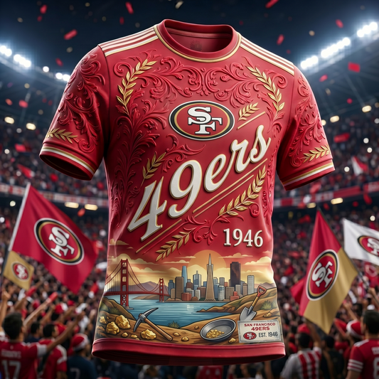 SF49 x NFL Luxury V13 Classic T-shirt 220626