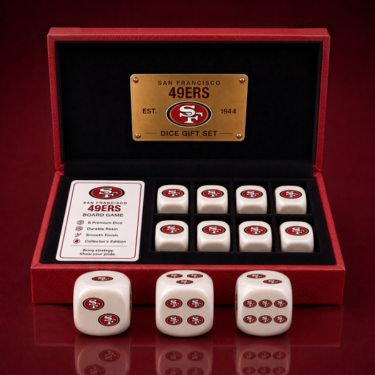SF_Premium NFL Personalized Dice Gift Box