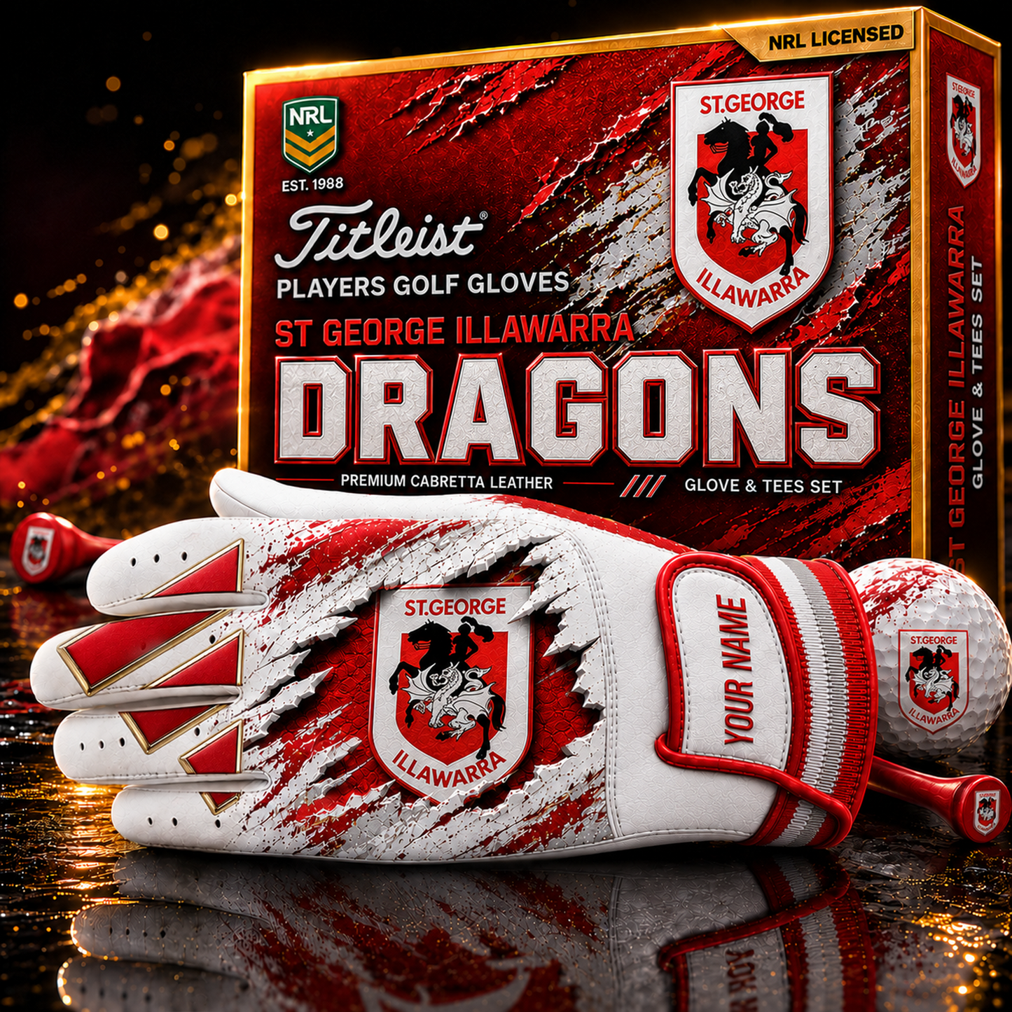 SG_PREMIUM NRL PLAYERS GOLF GLOVE GIFT SET  V3