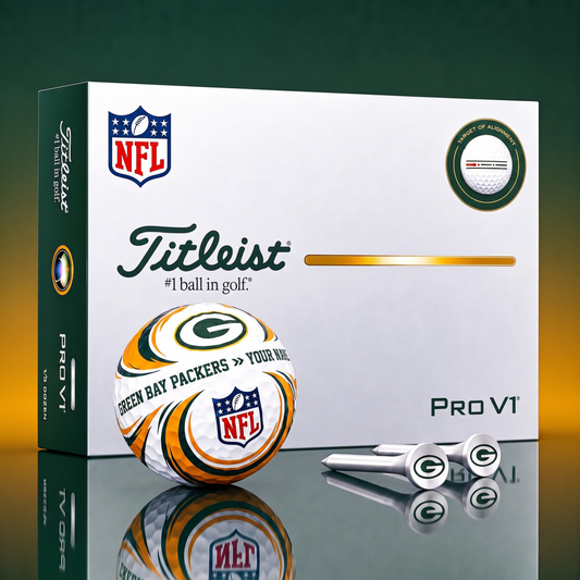 SIGNATURE NFL X GBP DELUXE PERSONALIZED GOLF BALL  LIMITED EDITION V3