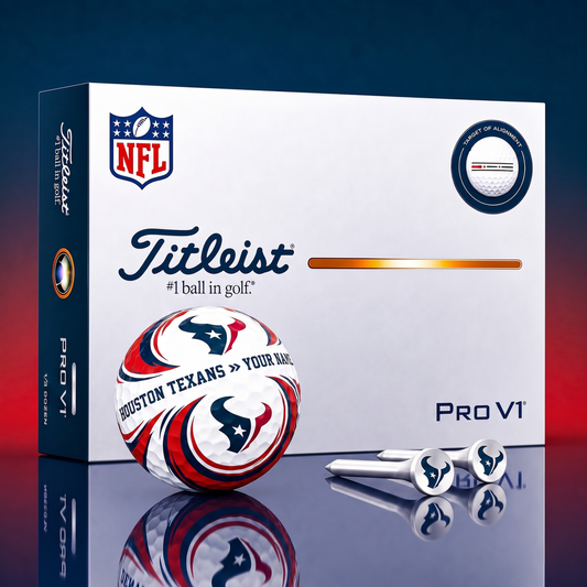 SIGNATURE NFL X HT DELUXE PERSONALIZED GOLF BALL  LIMITED EDITION V3