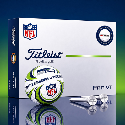 SIGNATURE NFL X SS DELUXE PERSONALIZED GOLF BALL  LIMITED EDITION V3