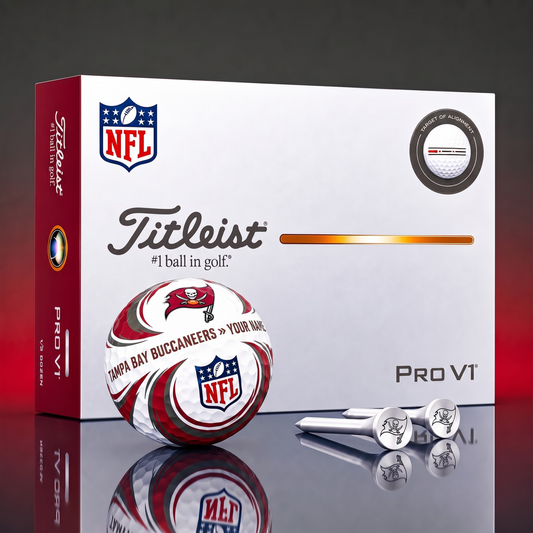 SIGNATURE NFL X TBB DELUXE PERSONALIZED GOLF BALL  LIMITED EDITION V3