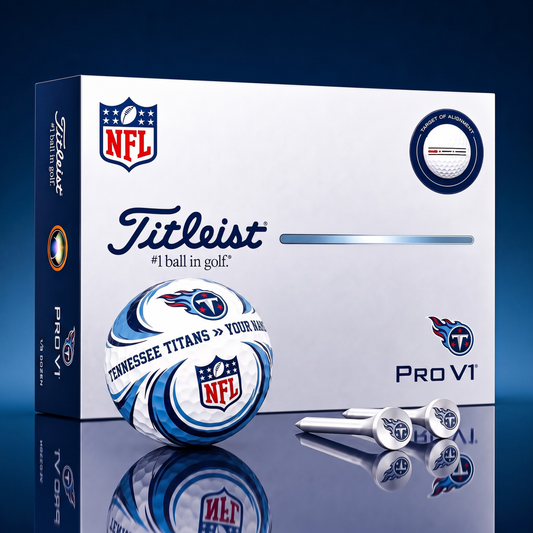 SIGNATURE NFL X TT DELUXE PERSONALIZED GOLF BALL  LIMITED EDITION V3