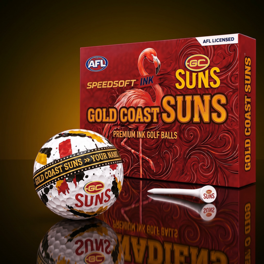 SIGNATURE AFL X GS DELUXE PERSONALIZED GOLF BALL SET LIMITED EDITION NDT VHM 030826