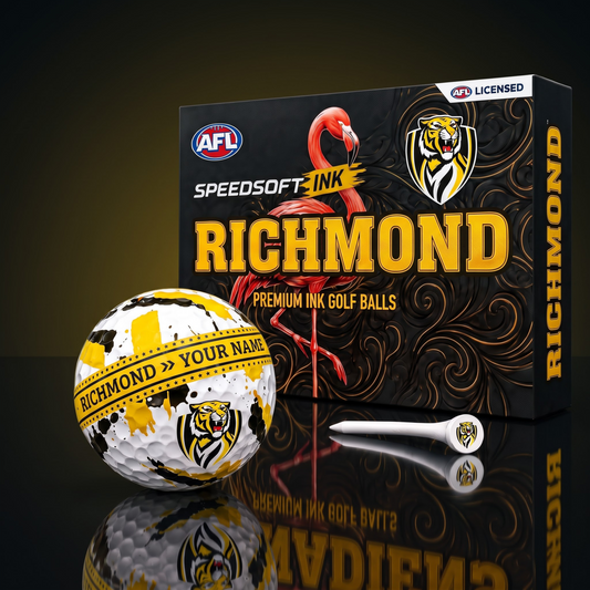 SIGNATURE AFL X RIC CDELUXE PERSONALIZED GOLF BALL SET LIMITED EDITION NDT VHM 030826