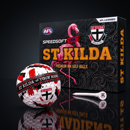 SIGNATURE AFL X SK CDELUXE PERSONALIZED GOLF BALL SET LIMITED EDITION NDT VHM 030826