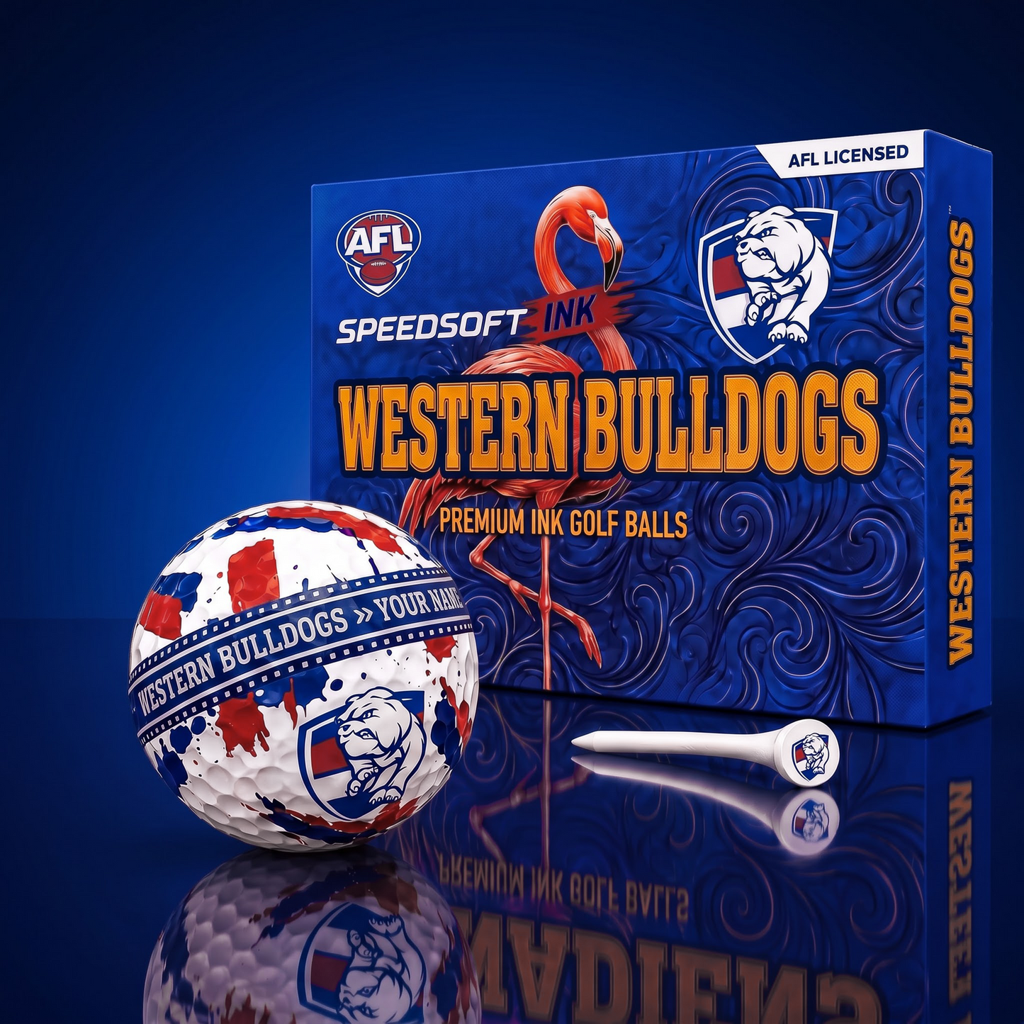 SIGNATURE AFL X WB DELUXE PERSONALIZED GOLF BALL SET LIMITED EDITION NDT VHM 030826