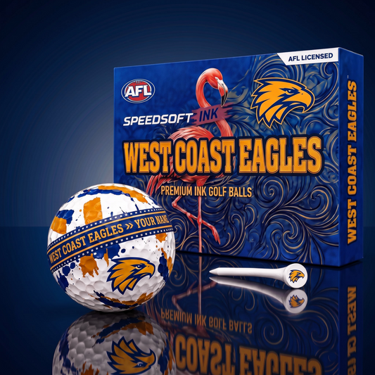 SIGNATURE AFL X WCA DELUXE PERSONALIZED GOLF BALL SET LIMITED EDITION NDT VHM 030826