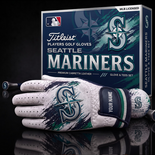 SM_MLB LUXURY PERSONALIZED GOLF GLOVE SET LIMITED EDTION