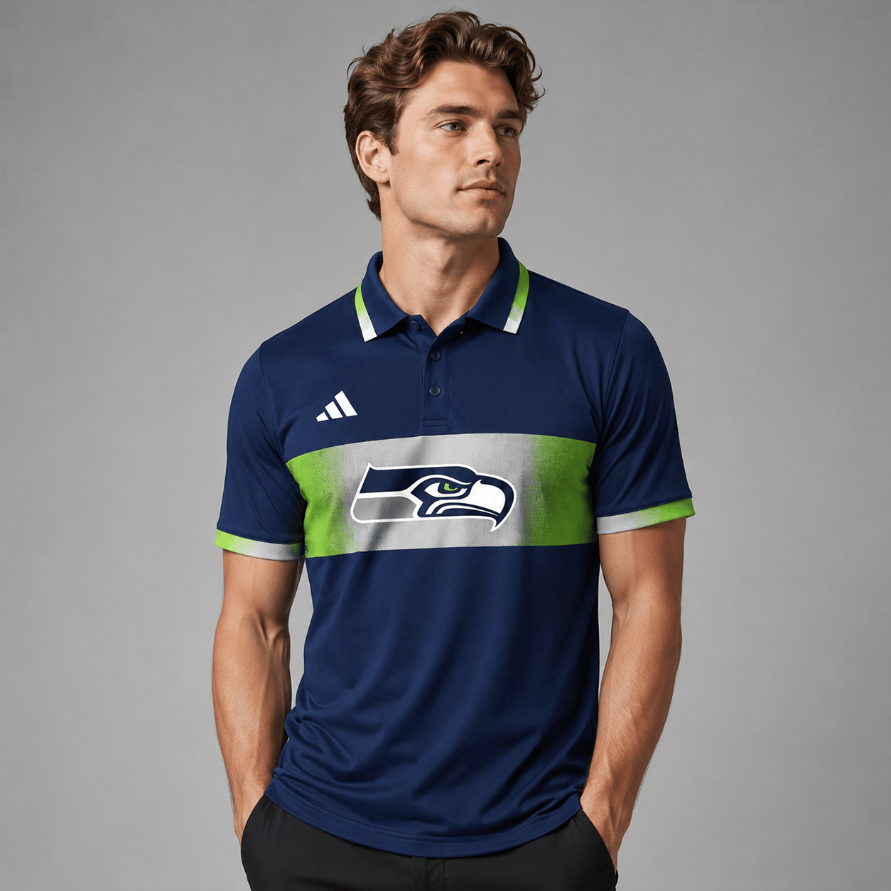 SS Premium NFL Personalized Match Day Polo Shirt