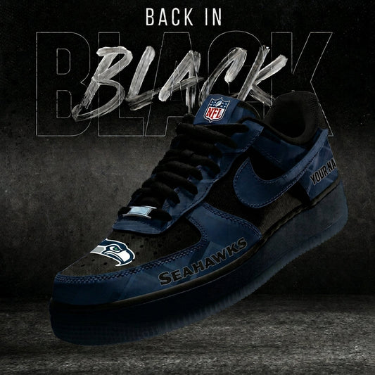 SS x NFL Back In Black V2 AF1 Sneakers  270626