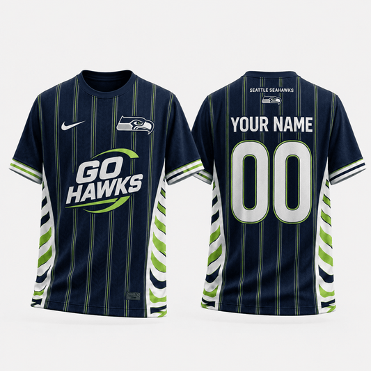 SS x NFL Personalized T-Shirt for Football Fans