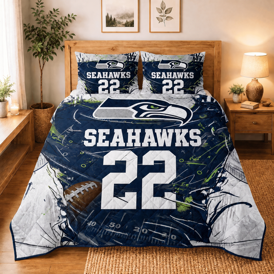 SS x NFL Premium Bedding Sets Personalized Gift For Fan