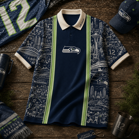 SS_NFL Heritage Polo Shirt Gifts For Fan - Limited Edition