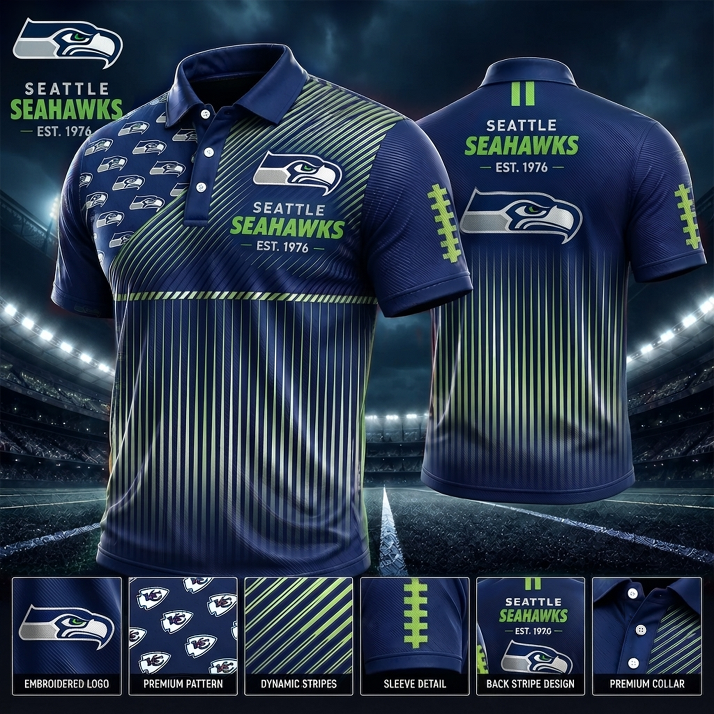 SS_NFL Premium Polo Shirt – Limited Edition